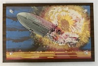 Framed Hindenburg Disaster