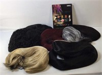 New Open Box 7 Wigs and Hairchalk