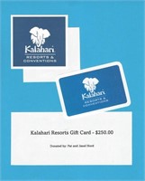Kalahari $250 Gift Card