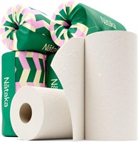 6PK Bamboo Kitchen Paper Towels