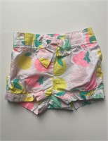 Carter’s Fruit Patterned Shorts Size 3 months