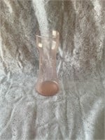Pink Vintage Glass Vase
