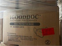 Pallet of Igooddoc KN 95 protective masks