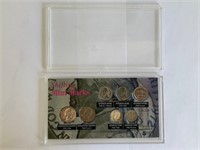 Morgan Shifting Mint Marks US Coin Set of 7
