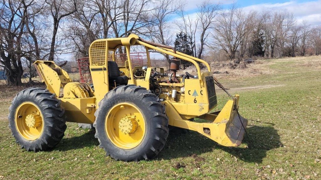 Can Car C6CD Tree Farmer, Tree Skidder Perkins Dsl