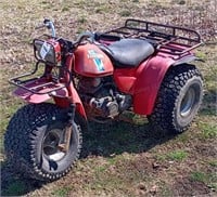 3-Wheeler Big Red Honda with reverse