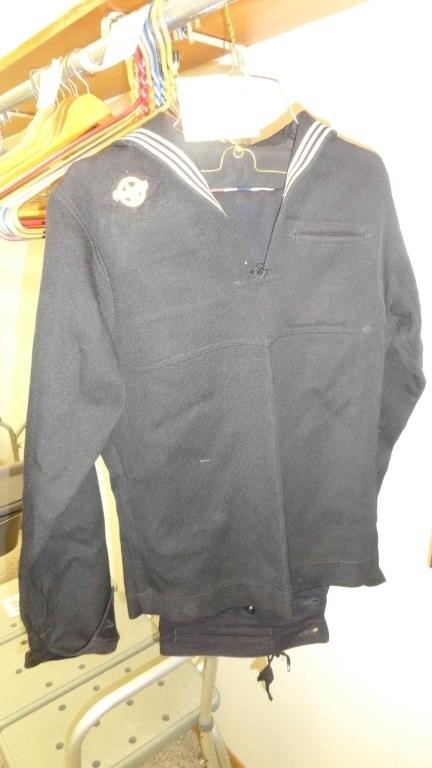 WWII Vintage Navy Sailor Shirt & Pants