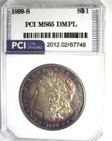 1899-S Morgan MS65 DMPL LISTS $24000 Rare