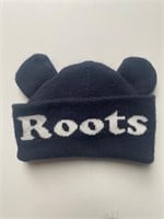 Roots Baby Knit Bear Hat Beanie Size 0-12 months