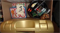 Lego Case / Steel Tech / Zoo Tin Box Lot
