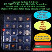 Unique Father & 2 Sons US ONLY Collection,The kids