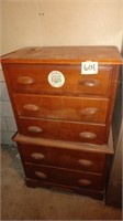 Vintage Five Drawer Dresser