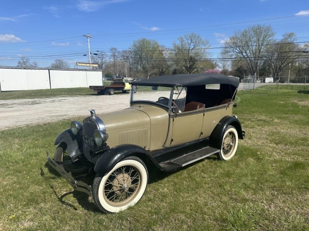 1928 Ford Model A Phaeton Convertible