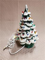 Ceramic Xmas Tree 11 1/4" H