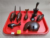 Mexican Wood Carved Animals