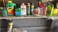 Shelf of chemicals (shelf not included)