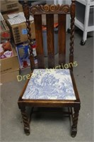 Vintage Wooden Occasional Chair