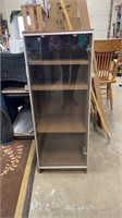 Wood Storage Cabinet With Glass Door Needs To Be T