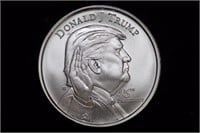 One Ounce Silver Donald Trump Coin