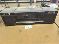 Radio works, cassette not tested.