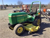 E1 JOHN DEERE 855 W/ 72" DECK AND WORKING PTO DIES