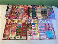 1987-1991 BARBIE MAGAZINES - 14 MAGAZINES TOTAL