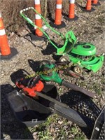 D1 push mower, leaf blower, chain saws for parts
