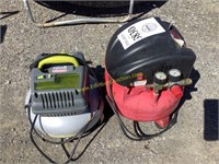 D1. (2) air compressors ryobi work’s condition