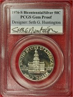 1976-S Silver Kennedy Half PCGS Gem Proof