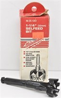 Milwaukee 1.25" Selfeed Bit