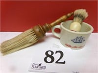 OLD SPICE SHAVING AND BRUSHES