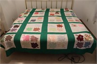 Hand Stitched King Size Quilt