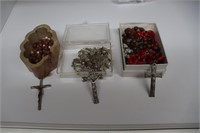 Sterling & Others Vintage Rosaries