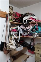 All Purses & Handbags in Master Bedroom Closet