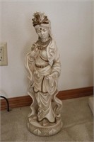 19" Hindu Plaster Statue