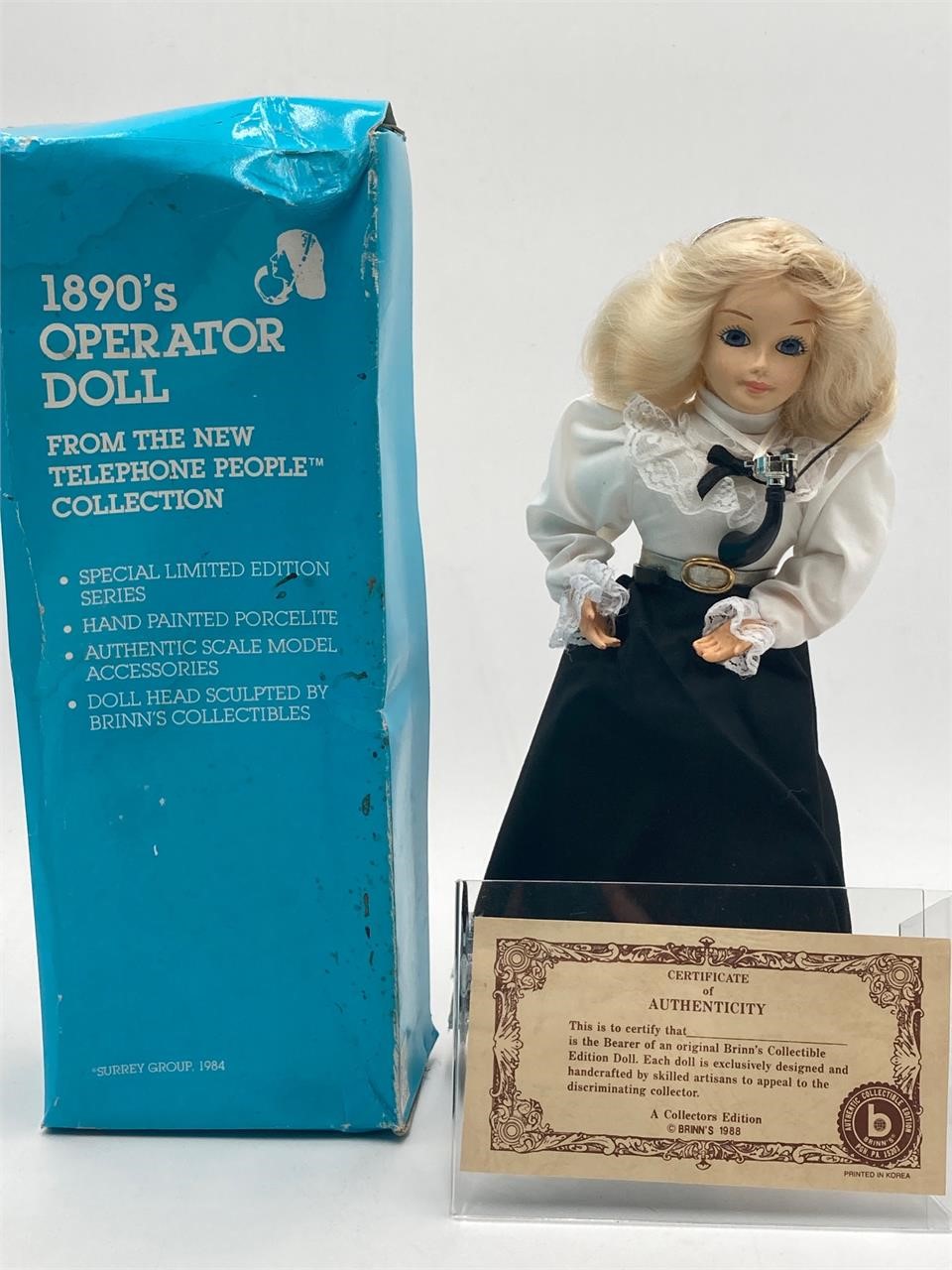 Surrey 1890s Operator Doll