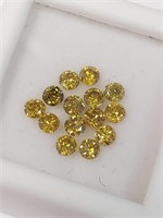 $800  Lab Grown Yellow Diamond(1ct)