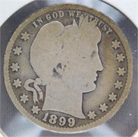 1899 Liberty Head Quarter.