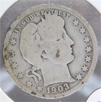 1903 Liberty Head Quarter.