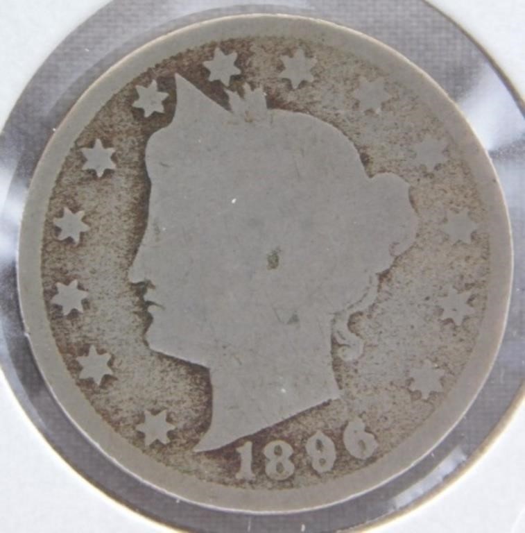 1896 Liberty Head Nickel.