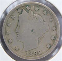1899 Liberty Head Nickel.