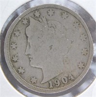 1904 Liberty Head Nickel.