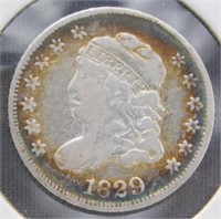 1829 Half Dime.