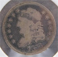 1833 Half Dime.