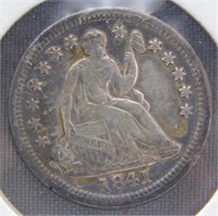 1841-O Half Dime.