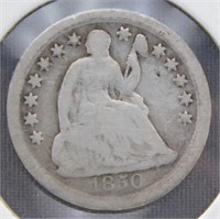 1850-O Half Dime.