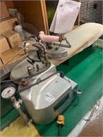 garment press tank and pressor and it's table