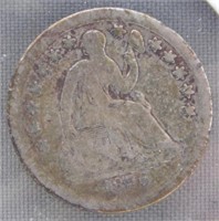 1856 Half Dime.