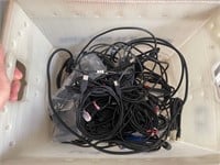 Box of VGA and USB Cables Some New Condition