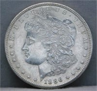 1886-S Morgan Silver Dollar.
